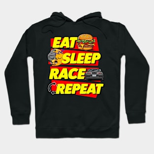 EAT,SLEEP,RACE,REPEAT (ESRR) Hoodie